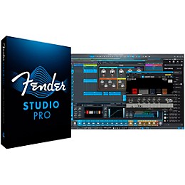 Fender Studio Pro 8 DAW Music Production Software With 12-Month Pro+ - Upgrade From 6-Month Demo