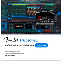 Fender Studio Pro 8 DAW Music Production Software - Perpetual License