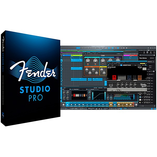 Fender Studio Pro 8 DAW Music Production Software - Perpetual License