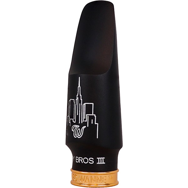 Theo Wanne NY Bros 3 Alto Saxophone Hard Rubber Mouthpiece 5 Black