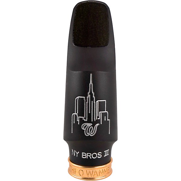 Theo Wanne NY Bros 3 Alto Saxophone Hard Rubber Mouthpiece 5 Black