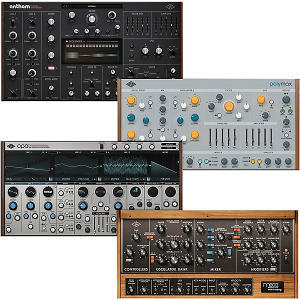 Universal Audio UAD Synth Collection Plug-In Bundle