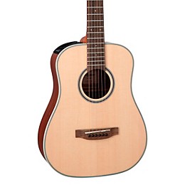 Takamine Taka-mini GP3HSE Dreadnought Acoustic-Electric Guitar - Natural