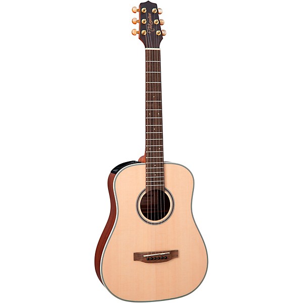Takamine Taka-mini GP3HSE Dreadnought Acoustic-Electric Guitar - Natural