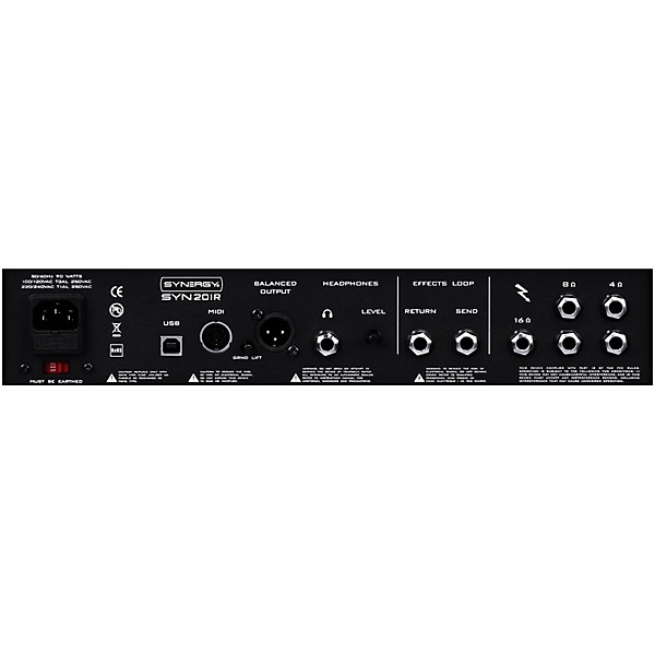 Synergy SYN-20IR 20W 1x12 Guitar Combo Amp - Combo Black