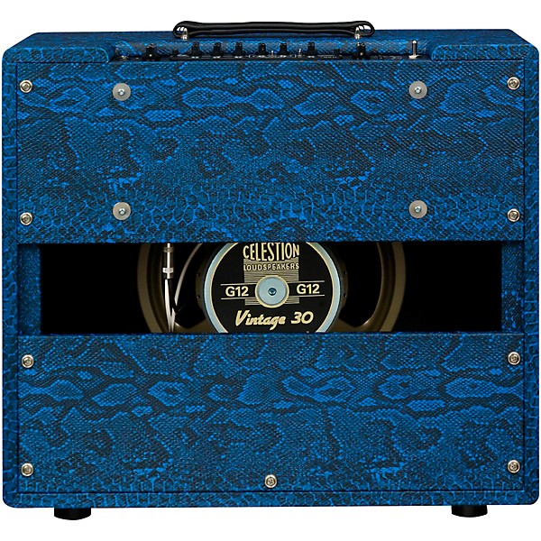 Synergy SYN-20IR 20W 1x12 Guitar Combo Amp - Blue Snakeskin