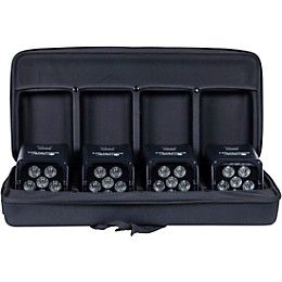 ColorKey MobilePar Pro Hex 6 LED Uplight 4-Pack