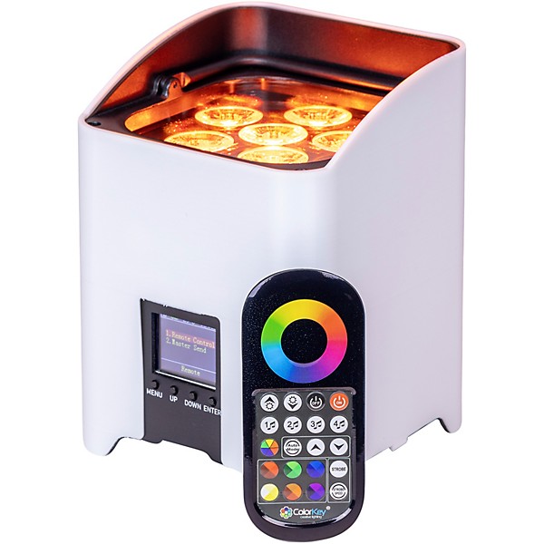 ColorKey MobilePar Pro Hex 6 LED Uplight 4-Pack