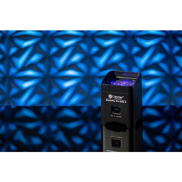 ColorKey MobilePar Pro Hex 6 LED Uplight 4-Pack