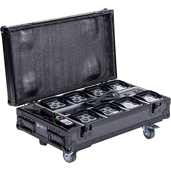 ColorKey MobilePar Mini Hex 4 MKII 8-Unit Charging Road Case