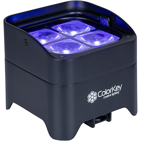 ColorKey MobilePar Mini Hex 4 MKII LED Uplight 4-Pack