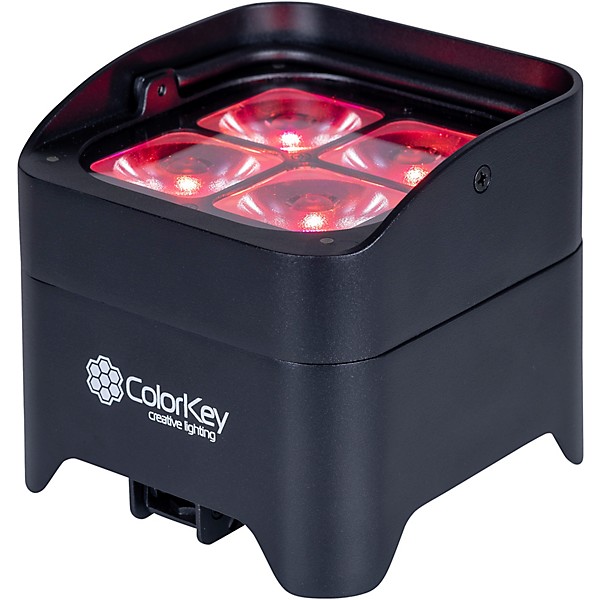 ColorKey MobilePar Mini Hex 4 MKII LED Uplight 4-Pack