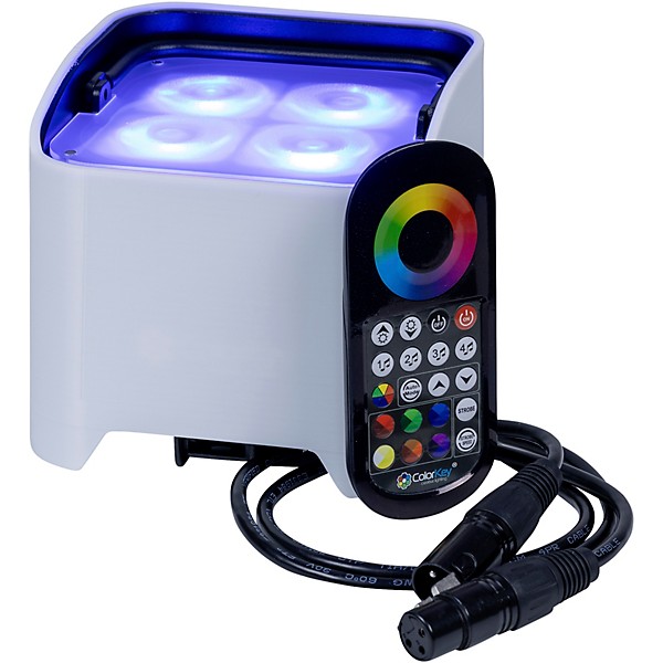 ColorKey MobilePar Mini Hex 4 MKII LED Uplight 4-Pack