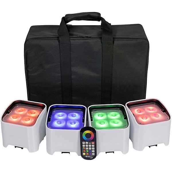 ColorKey MobilePar Mini Hex 4 MKII LED Uplight 4-Pack