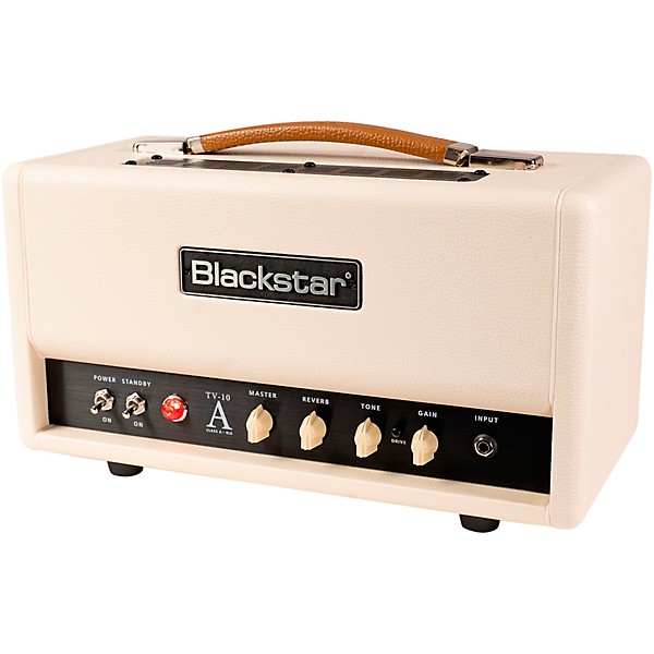 Blackstar TV-10 AH 10W Class A Tube Guitar Amp Head - White