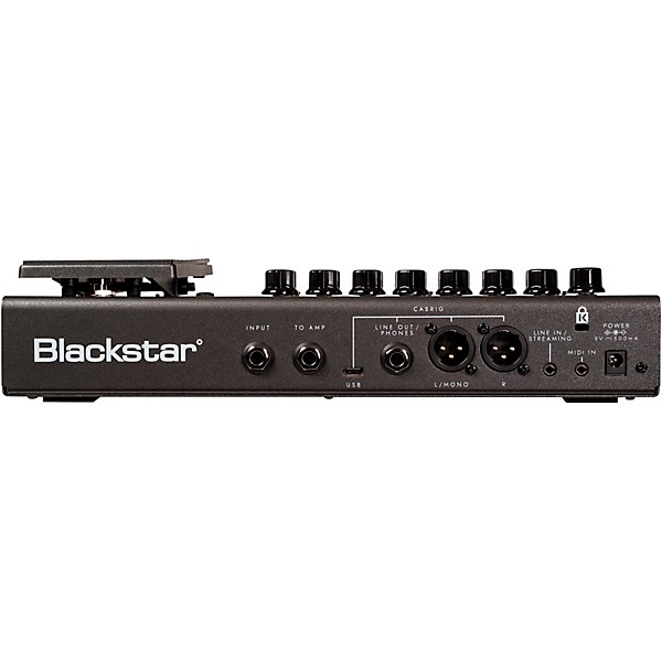 Blackstar ID:X Floor 2 Floorboard Multi-Effects Pedal with Expression Pedal - Black