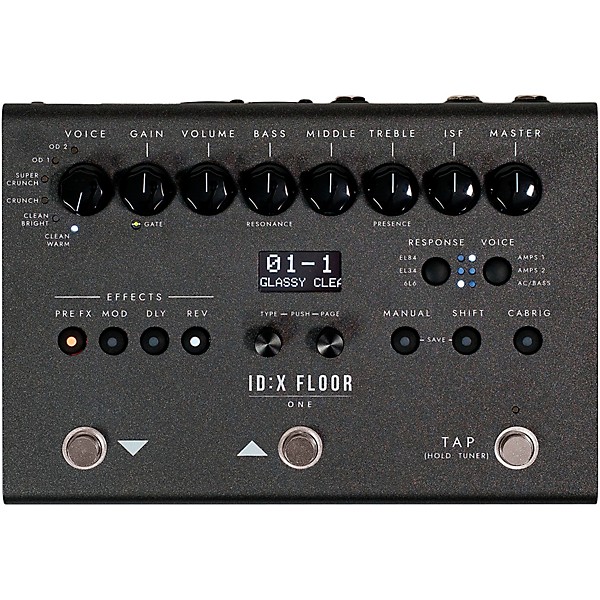 Blackstar ID:X Floor 1 Floorboard Multi-Effects Pedal - Black