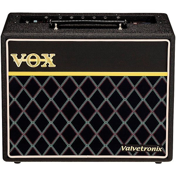 VOX VT20XCLBL 20W 1x8" Digital Modeling Guitar Combo Amp - Black