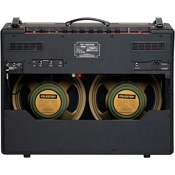 VOX AC30HWR2 Handwired Tube Guitar Combo Amp with Celestion Greenback - Black