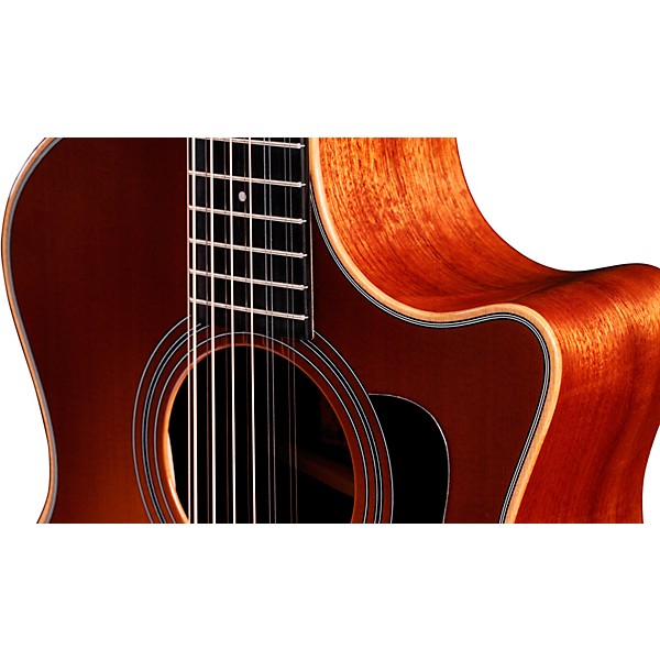 Taylor 354ce Studio Special-Edition 12-String Acoustic-Electric Guitar - Honeyburst