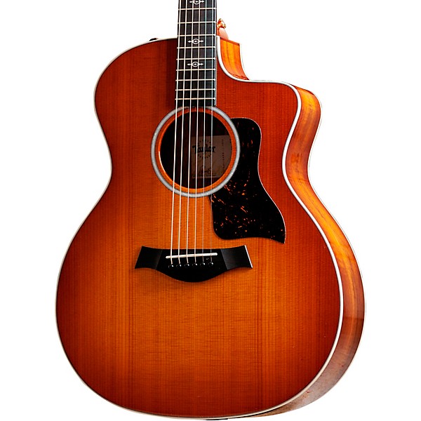 Taylor 214ce-K DLX Special-Edition Acoustic-Electric Guitar - Honeyburst