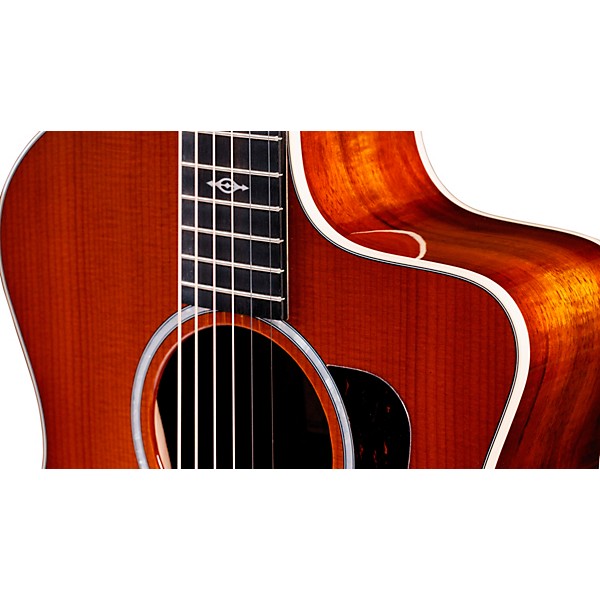 Taylor 214ce-K DLX Special-Edition Acoustic-Electric Guitar - Honeyburst