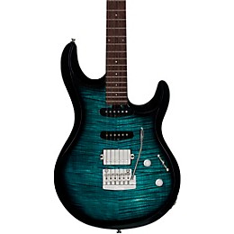 Sterling by Music Man Luke HSS Electric Guitar - Yucatan Blue