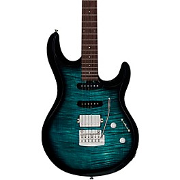 Sterling by Music Man Luke HSS Electric Guitar - Yucatan Blue
