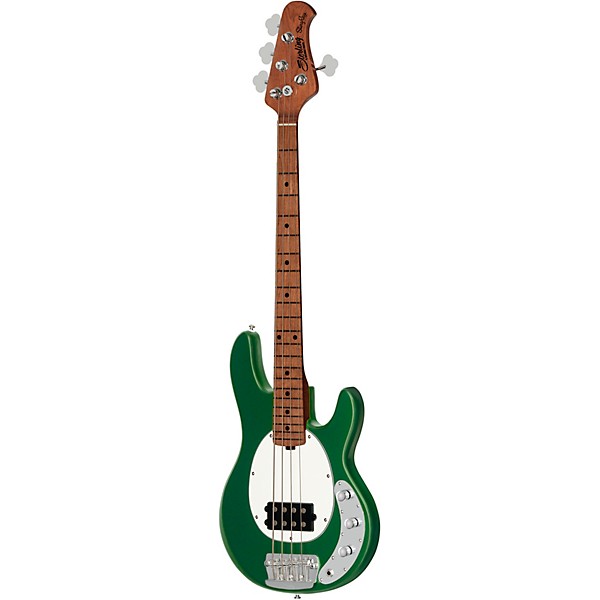 Sterling by Music Man StingRay Short-Scale Electric Bass Guitar - Charging Green
