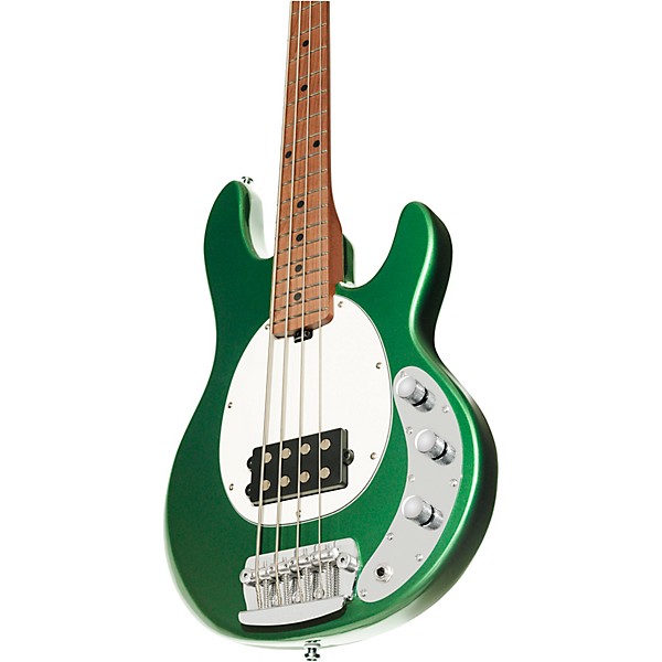 Sterling by Music Man StingRay Short-Scale Electric Bass Guitar - Charging Green