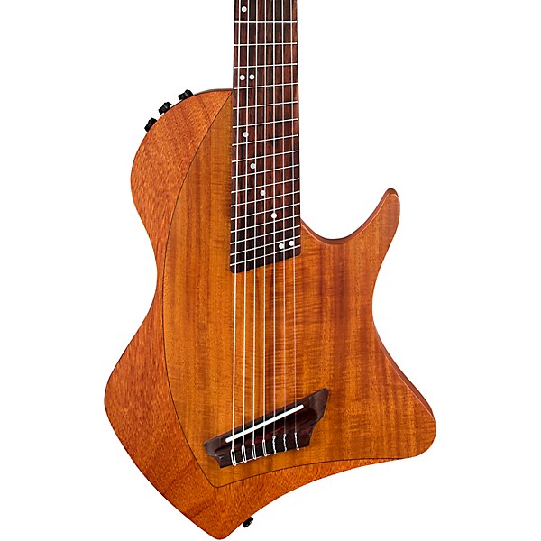 Cordoba Abasi Stage 7 Acacia Multi-Scale Nylon-String Acoustic-Electric Guitar - Natural