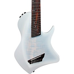 Cordoba Abasi Stage 7 Multi-Scale Nylon-String Acoustic-Electric Guitar - White Burst