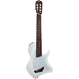 Cordoba Abasi Stage 7 Multi-Scale Nylon-String Acoustic-Electric Guitar - White Burst