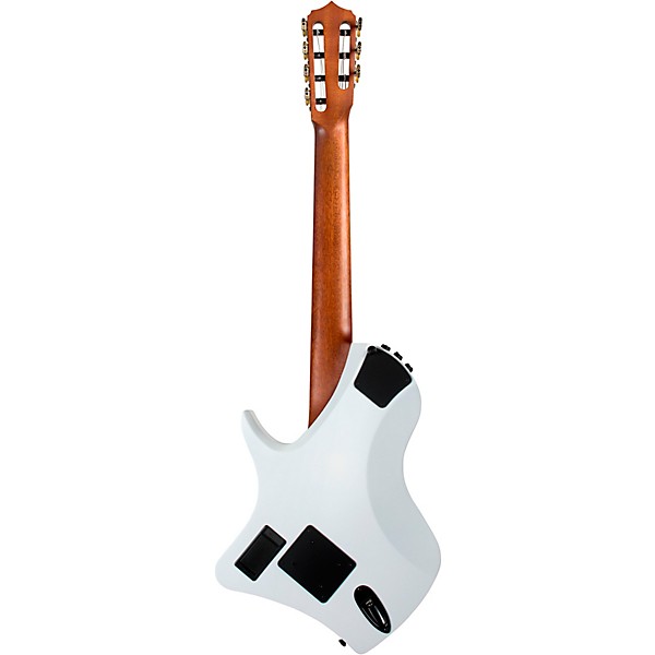 Cordoba Abasi Stage 7 Multi-Scale Nylon-String Acoustic-Electric Guitar - White Burst