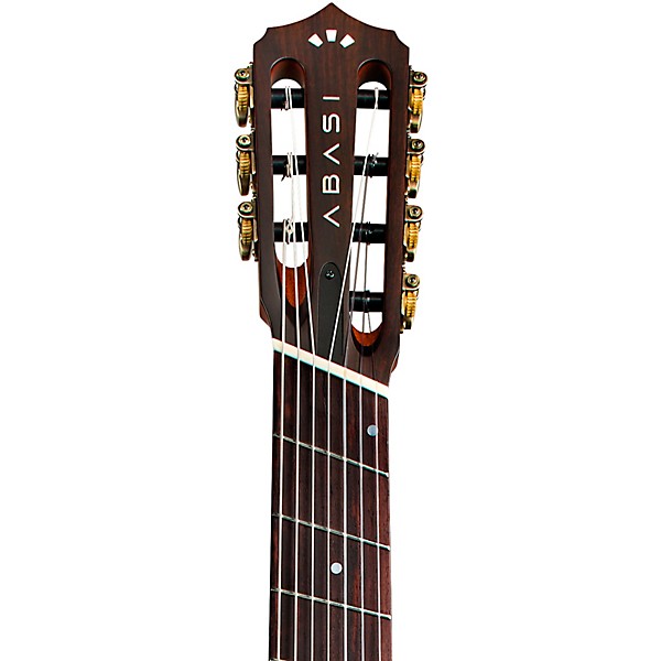 Cordoba Abasi Stage 7 Multi-Scale Nylon-String Acoustic-Electric Guitar - White Burst