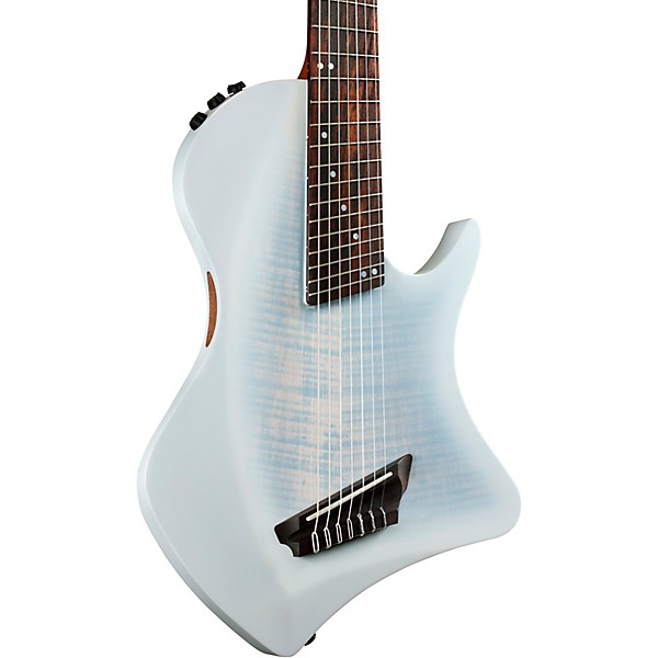 Cordoba Abasi Stage 7 Multi-Scale Nylon-String Acoustic-Electric Guitar - White Burst