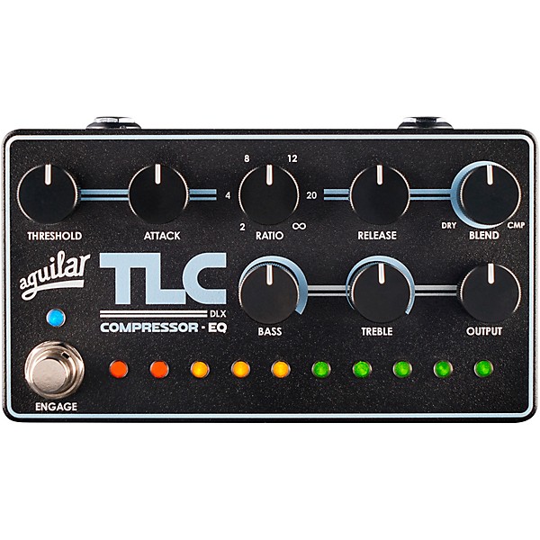 Aguilar TLC Compressor EQ DLX Pedal - Black