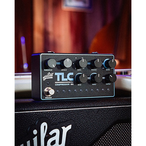 Aguilar TLC Compressor EQ DLX Pedal - Black