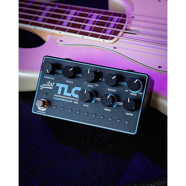 Aguilar TLC Compressor EQ DLX Pedal - Black