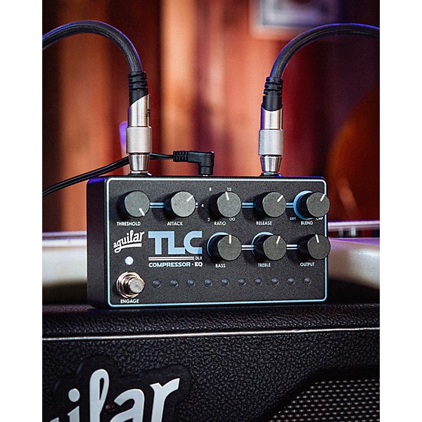 Aguilar TLC Compressor EQ DLX Pedal - Black