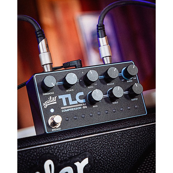 Aguilar TLC Compressor EQ DLX Pedal - Black