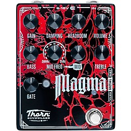 Thorn Soundlabs Magma Flex Metal Distortion Pedal - Red