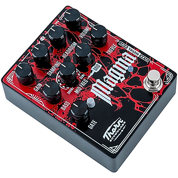 Thorn Soundlabs Magma Flex Metal Distortion Pedal - Red
