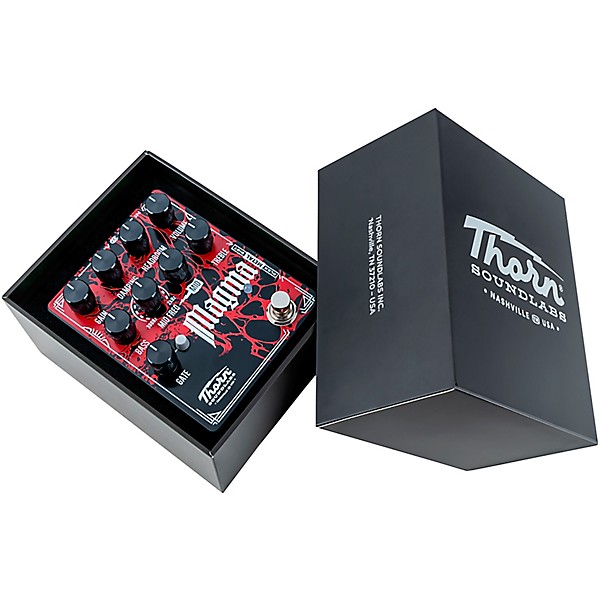 Thorn Soundlabs Magma Flex Metal Distortion Pedal - Red