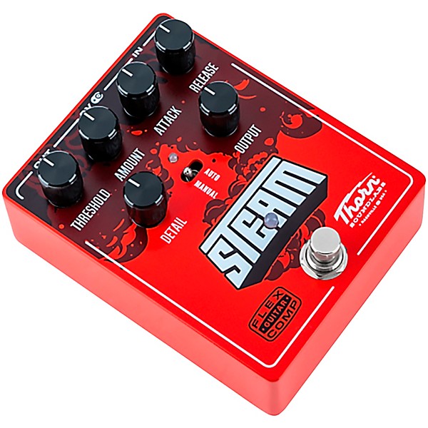 Thorn Soundlabs Steam Flex Compressor Pedal - Red