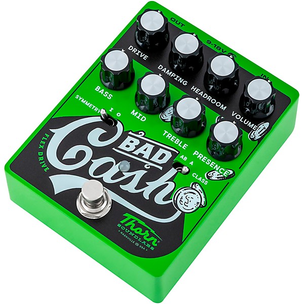 Thorn Soundlabs Bad Cash Flex Drive Overdrive Pedal - Green