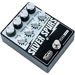 Thorn Soundlabs Silver Spurs Flex Distortion Pedal - Black and White