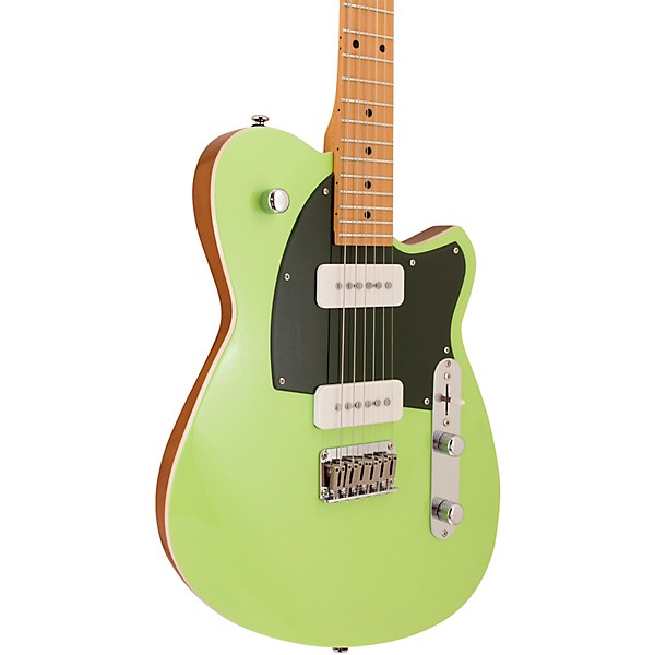 Reverend Charger 290 Electric Guitar With Maple Fingerboard - Citrus Cream