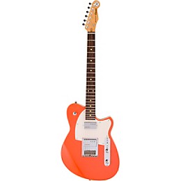 Reverend Charger Cleancut Electric Guitar With Rosewood Fingerboard - Feisty Red
