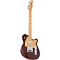 Reverend Charger Cleancut Electric Guitar With Maple Fingerboard - Metallic Bordeaux